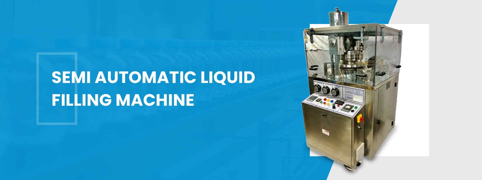 Semi Automatic Liquid Filling Machine